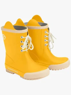 Børn Didriksons Gummistøvler-Splashman Gummistøvler, Oat Yellow