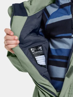 Børn Didriksons Overtøj-Talvi Flyverdragt, Light Moss