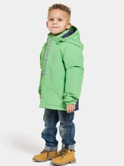 Børn Didriksons Vintertøj-Talvi Vinterjakke, Dusty Lime