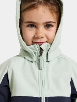 Overtøj|Didriksons Troel Softshelljakke, Pale Mint Blå