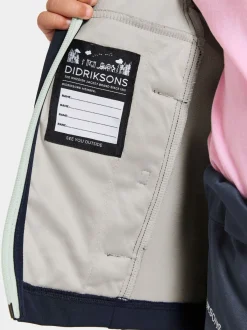 Overtøj|Didriksons Troel Softshelljakke, Pale Mint Blå