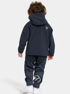 Overtøj|Didriksons Troel Softshelljakke, Navy Blå