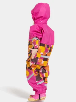 Børn Didriksons Regntøj-Waterman Regnsæt, Notes Pink