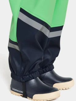 Regntøj|Didriksons Waterman Regnsæt, Navy Blå/Grøn