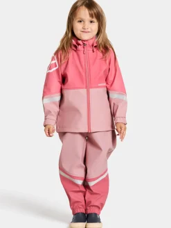 Børn Didriksons Regntøj-Waterman Regnsæt, Soft Pink