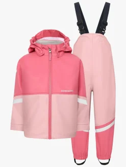 Børn Didriksons Regntøj-Waterman Regnsæt, Soft Pink