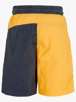 Uv & Strand|Didriksons Wavy Badebukser, Navy Blå/Gul