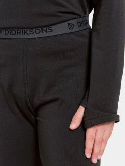 Børn Didriksons Undertøj-Yotta Skiundertøj, Sort