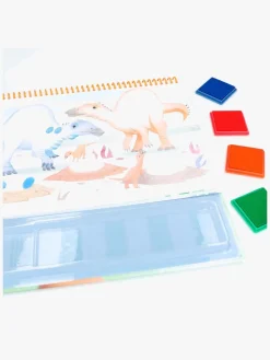 Kreativt Legetøj|DinoWorld Dino World Fingerprint Fun Malebog