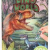 Kreativt Legetøj|DinoWorld Dino World Kreabog med Skumklistermærker