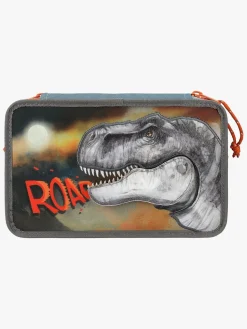 Kreativt Legetøj|DinoWorld Dino World Roar Tredelt Penalhus, Grå