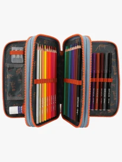 Kreativt Legetøj|DinoWorld Dino World Roar Tredelt Penalhus, Grå