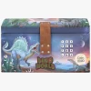 DinoWorld Legetøjsfigurer-Dino World Skattekiste med Kode & Musik