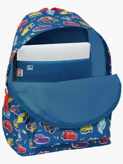 Børn DisneyCars Tasker-Disney Cars Laptop Rygsæk 17L, Racing Mørkeblå