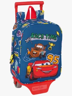 Børn DisneyCars Tasker-Disney Cars Mini Trolley Kuffert 6L Racing, Mørkeblå