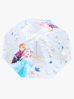 Børn DisneyFrozen Tilbehør-Disney Frozen 2 Paraply Rainy Days, Blå
