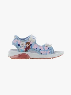 Børn DisneyFrozen Sandaler & Klipklapper-Disney Frozen Blinkende Sandaler, Silver/Blue