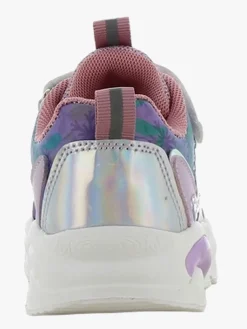 Børn DisneyFrozen Sneakers-Disney Frozen Blinkende Sneakers, Silver/Lilac