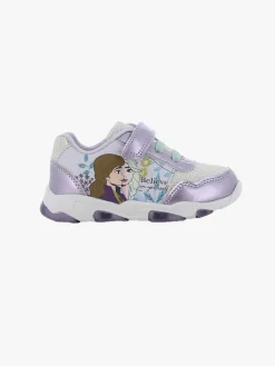 Børn DisneyFrozen Sneakers-Disney Frozen Classic Blinkesko, Lilac/White