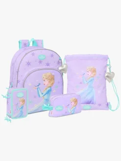 Børn DisneyFrozen Tasker-Disney Frozen Rygsæk 19L, Gymnastikpose, Køletaske & Penalhus, Spirit