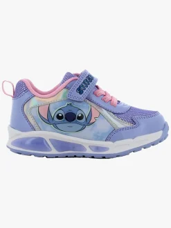 Børn DisneyLiloAndStitch Sneakers-Disney Lilo & Stitch Blinkende Sneakers, Light Blue/Silver