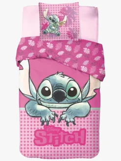 Børn DisneyLiloAndStitch Sengetøj-Disney Lilo & Stitch Sengesæt 140x200, Pink