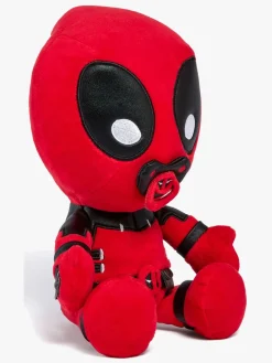 Dukker & Bamser|Marvel Disney Bamse Babypool 25 cm Rød/Sort