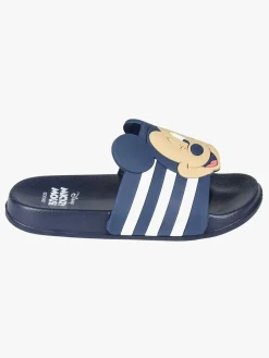 Børn DisneyMussePigg Hjemmesko-Disney Mickey Mouse Pool Sliders Hjemmesko, Navy