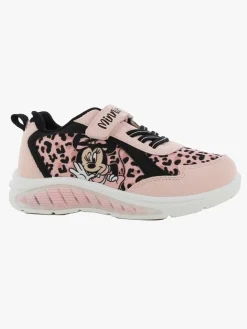 Børn DisneyMimmiPigg Sneakers-Disney Minnie Mouse Blinkende Sneakers, Old Pink/Black