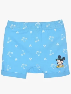 Børn DisneyMussePigg Underdele-Disney Musse Pigg Shorts, Turquoise