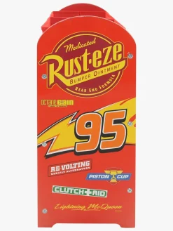 Børnemøbler|DisneyCars Disney Pixar Cars Lynet McQueen Opbevaringsreol, Rød/Sort