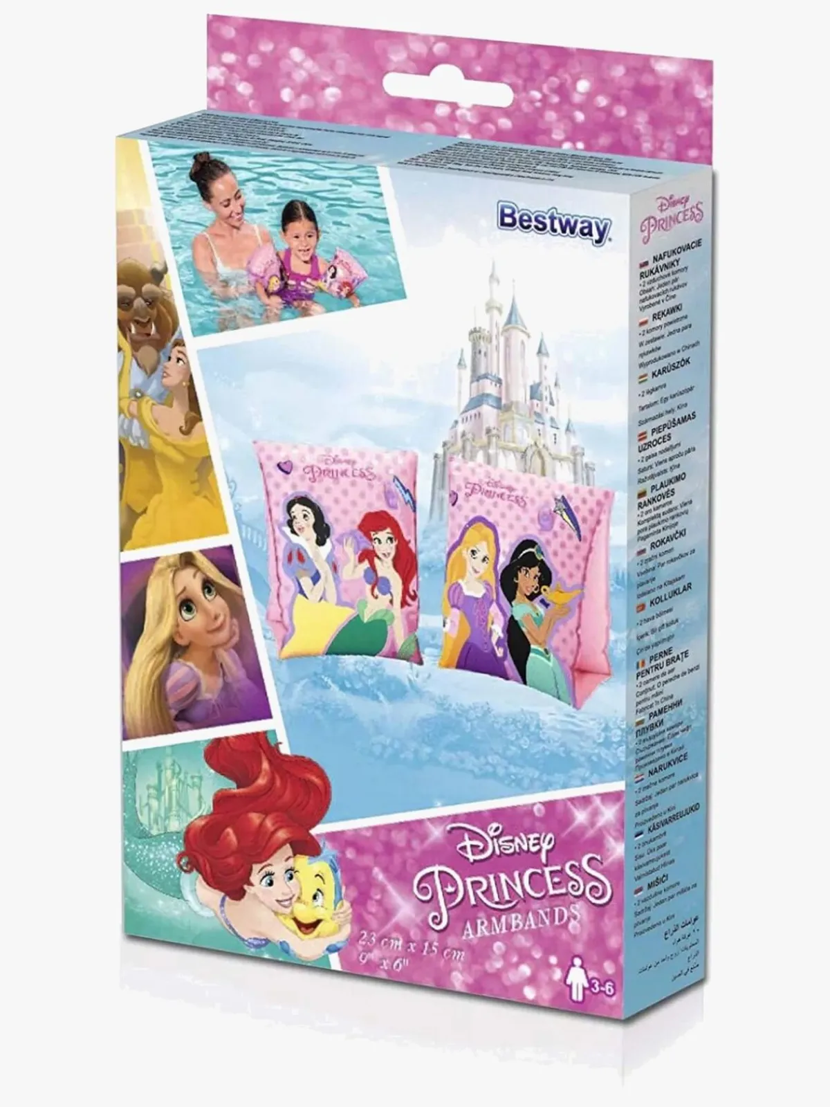 DisneyPrincess Svømning-Disney Princess Badevinger Lyserød