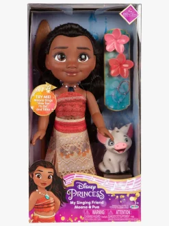 Interaktivt Legetøj|DisneyPrincess Disney Princess Princess My Singing Dukke Vaiana 38cm Rød