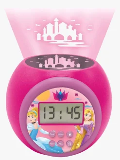 Børn DisneyPrincess Interiør-Disney Princess Projector Vækkeur, Lyserød