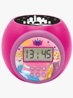 Børn DisneyPrincess Interiør-Disney Princess Projector Vækkeur, Lyserød