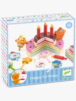 Rolleleg|Djeco Legetøjskage Happy Birthday