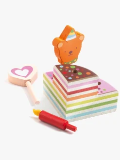 Rolleleg|Djeco Legetøjskage Happy Birthday