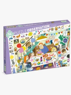Djeco Spil & Puslespil-Observationspuslespil Fødselsdagsfest 54 Brikker