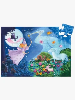 Spil & Puslespil|Djeco Puslespil Fe & Enhjørning 36 Brikker