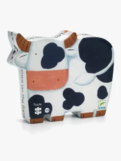 Spil & Puslespil|Djeco Puslespil Køer På Gården 24 Brikker