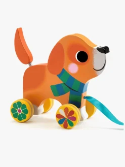 Trælegetøj|Djeco Træklegetøj Lou