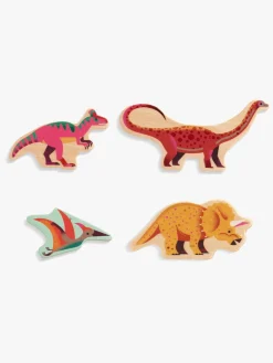 Djeco Spil & Puslespil-Træpuslespil Dino 22 Brikker