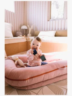 Børn DockATot Børnesenge & Tilbehør-Grand Babynest, Ginger Chambray