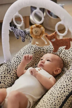 DockATot Babylegetøj-Legetøjsbøjle Toy Bundle, White/ Day at the Zoo