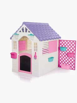 Udeleg|DOLU Garden Legehus med Hegn, Pink