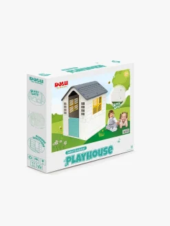 Udeleg|DOLU Legehus, Hvid/Blå