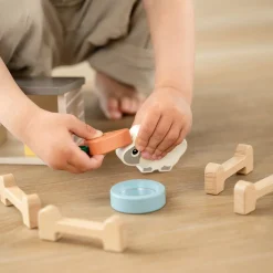 DoneByDeer Legetøjsfigurer-Done By Deer Bondegård Legesæt Får