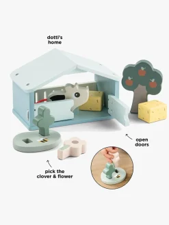 Legetøjsfigurer|DoneByDeer Done By Deer Bondegård Legesæt Ko