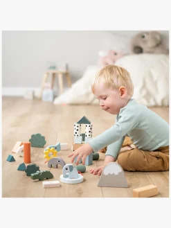 Legetøj Til Børn På 0-10 År|Babylegetøj|DoneByDeer Done By Deer Byggeklodser 34 Stk.