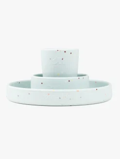 Spisetid|DoneByDeer Done By Deer Confetti Børneservicer, Blå Blå